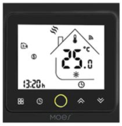 ZigBee nutikas termostaadi temperatuurikontroller