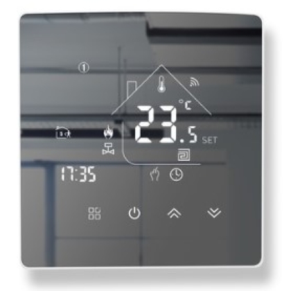 ZigBee nutikas termostaadi temperatuurikontroller