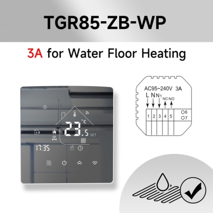 ZigBee nutikas termostaadi temperatuurikontroller