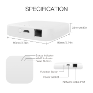 Tuya Smart Wired Multi-mode Gateway ZigBee